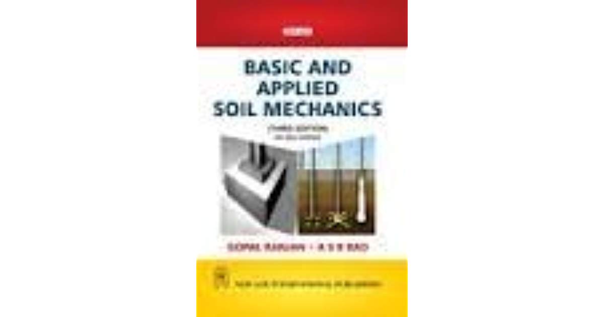 Basic and applied soil mechanics by gopal ranjan pdf download 2017